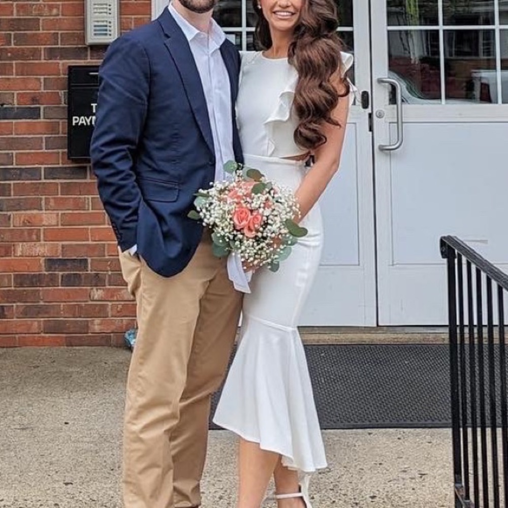 Lulu’s Midi White Dress